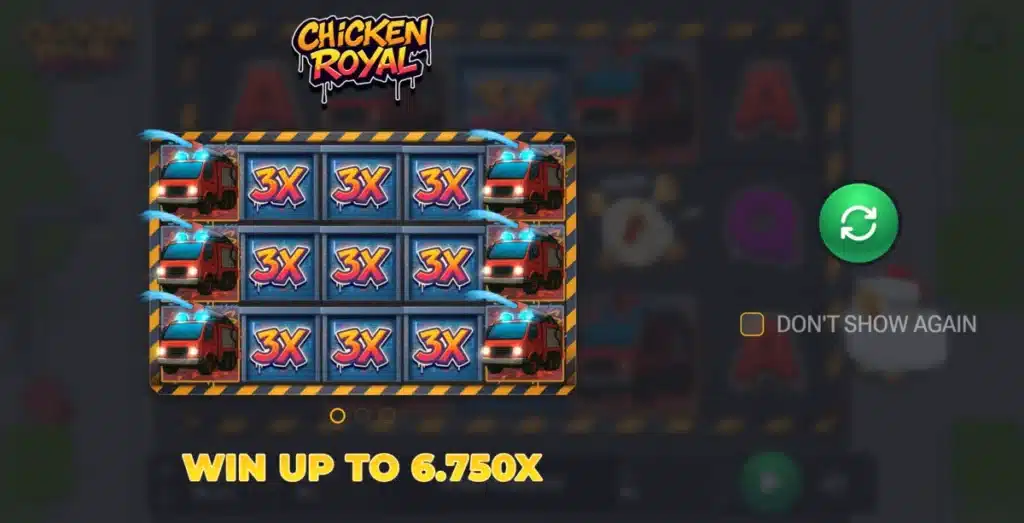 chicken royal démo