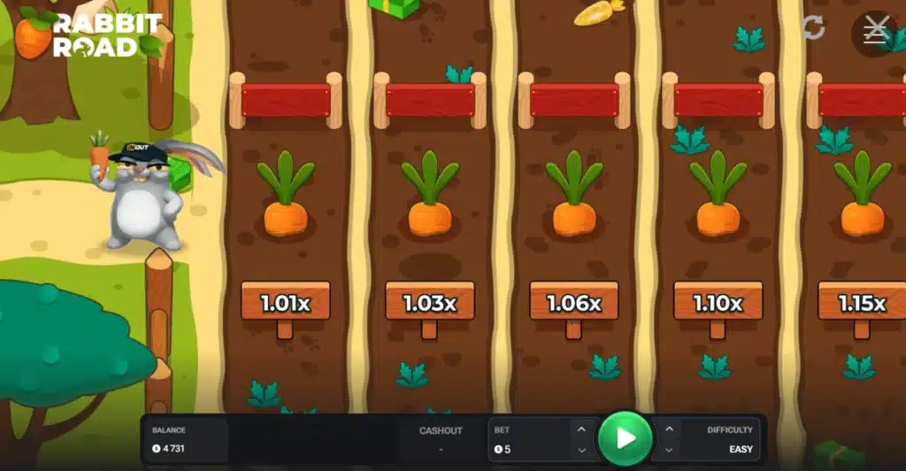 jeu rabbit road
