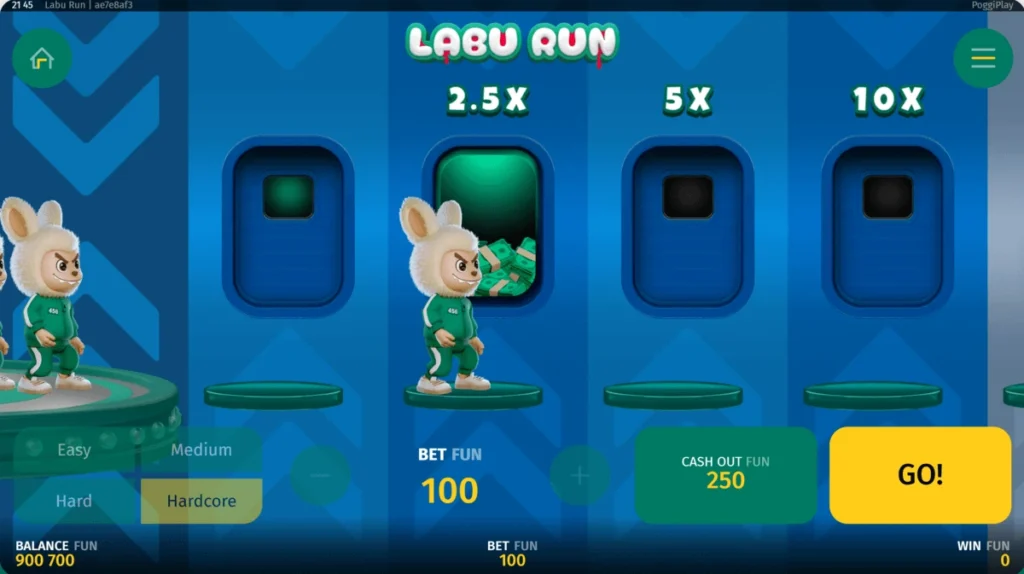 avancer sur labu run