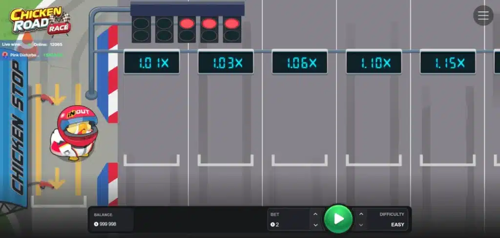 chicken road race jouer