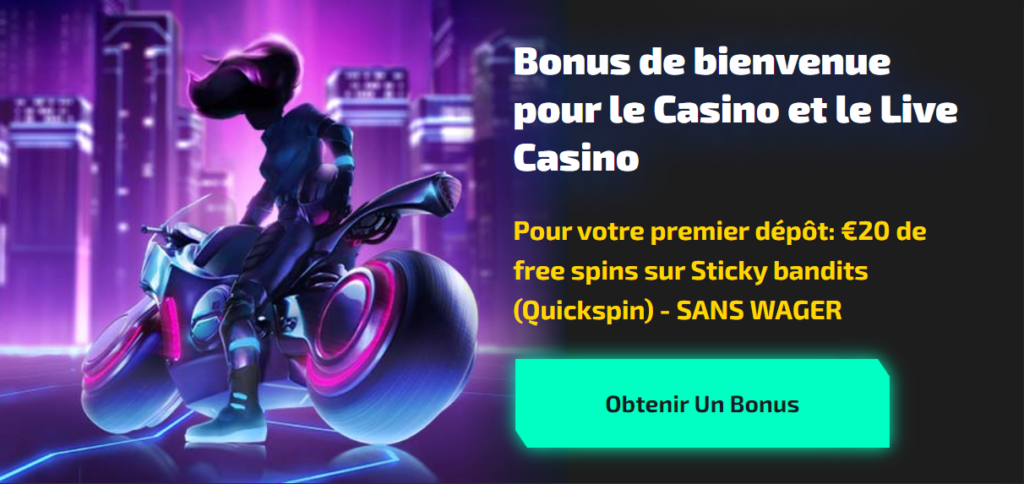 bonus bienvenue casinozer