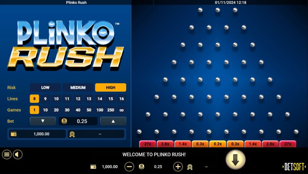 avis plinko rush