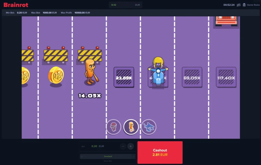 brainrot casino gain