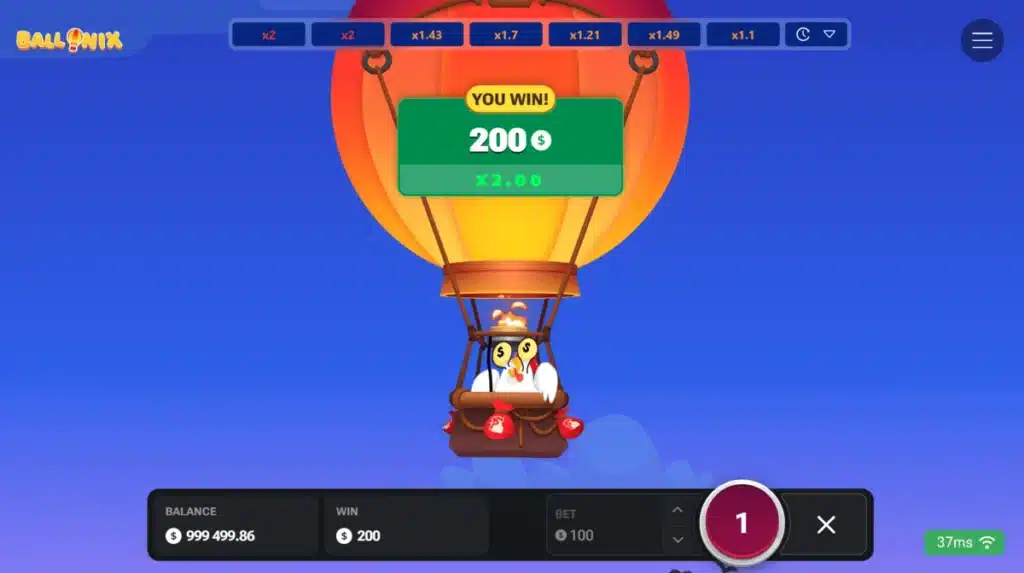 gains ballonix en argent