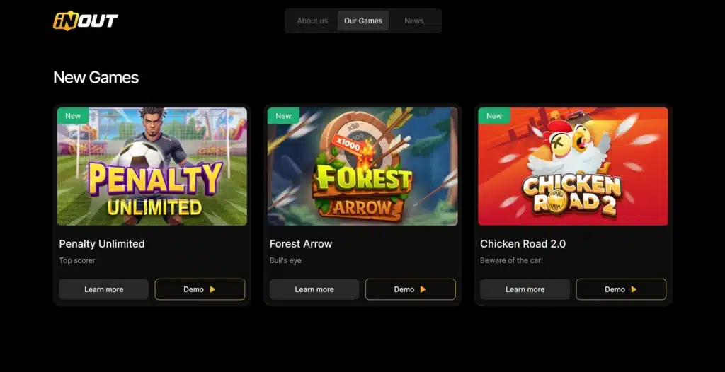jeux inout games