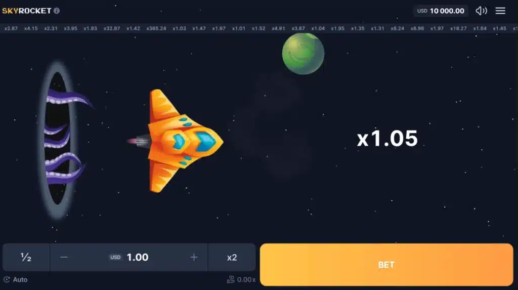 skyrocket mascot gaming