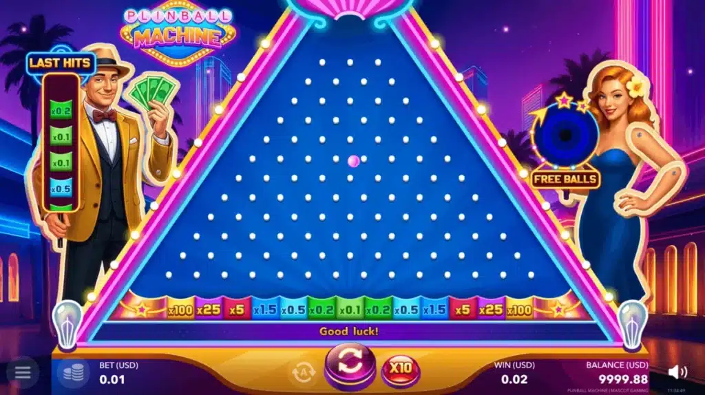 jouer à plinball casino
