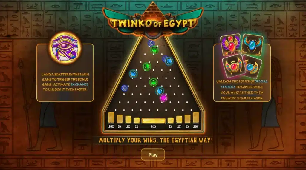 jouer à twinko of egypt